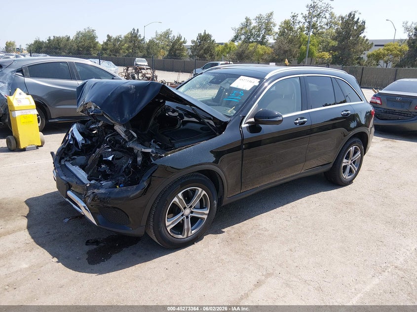 2016 Mercedes-benz Glc VIN WDC0G4JBXGF007137 IAAI salvage auction — FRONT END, Salvage Title, sold $2,125 on 2026-07-27 (photo 2)