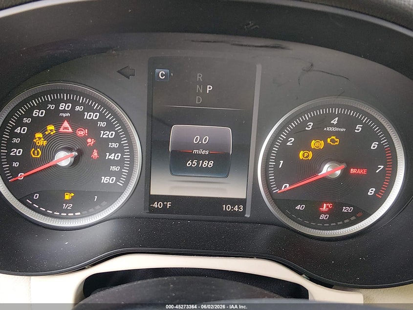 2016 Mercedes-benz Glc VIN WDC0G4JBXGF007137 IAAI salvage auction — FRONT END, Salvage Title, sold $2,125 on 2026-07-27 (photo 7)