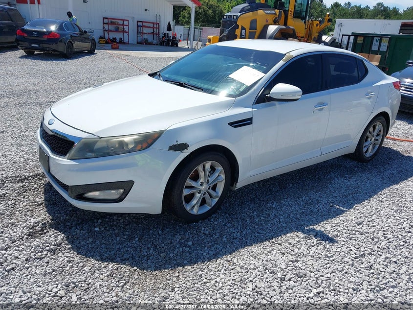 2013 Kia Optima VIN 5XXGM4A71DG215879 IAAI salvage auction — NORMAL WEAR, Clear (Alabama), sold $375 on 2026-07-09 (photo 2)