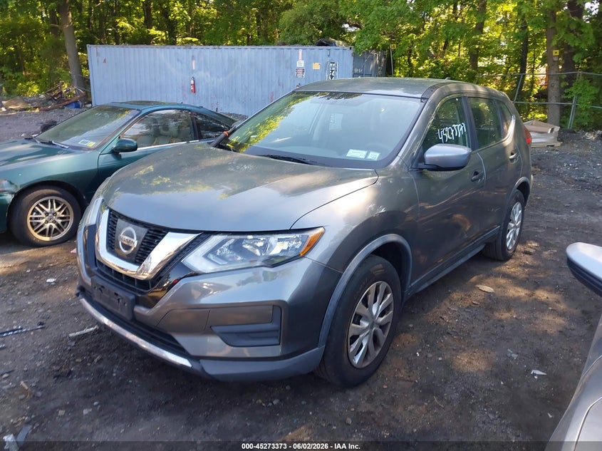 2017 Nissan Rogue VIN KNMAT2MV0HP619245 IAAI salvage auction — NORMAL WEAR, Clear (New York), sold $1,200 on 2026-07-21 (photo 2)