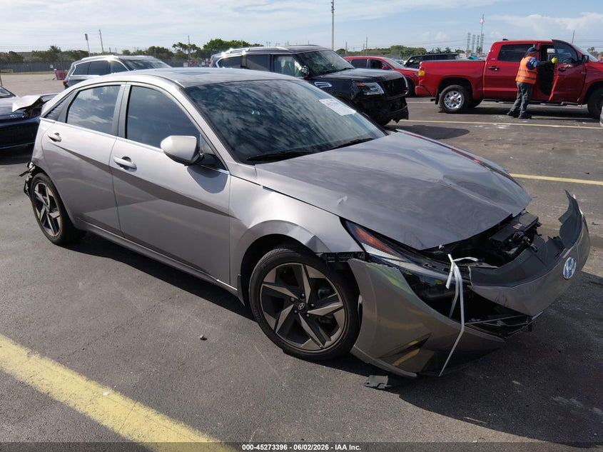 2023 Hyundai Elantra VIN KMHLP4AG8PU479164 IAAI salvage auction — FRONT END, Salvage Title, sold $2,500 on 2026-07-16 (photo 1)