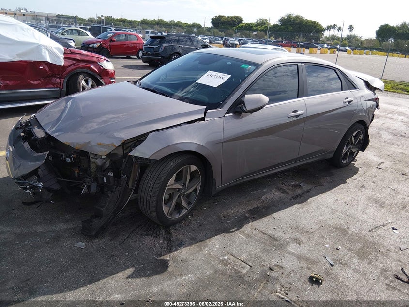 2023 Hyundai Elantra VIN KMHLP4AG8PU479164 IAAI salvage auction — FRONT END, Salvage Title, sold $2,500 on 2026-07-16 (photo 2)