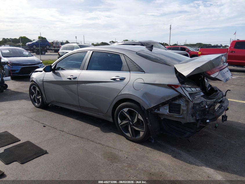 2023 Hyundai Elantra VIN KMHLP4AG8PU479164 IAAI salvage auction — FRONT END, Salvage Title, sold $2,500 on 2026-07-16 (photo 3)