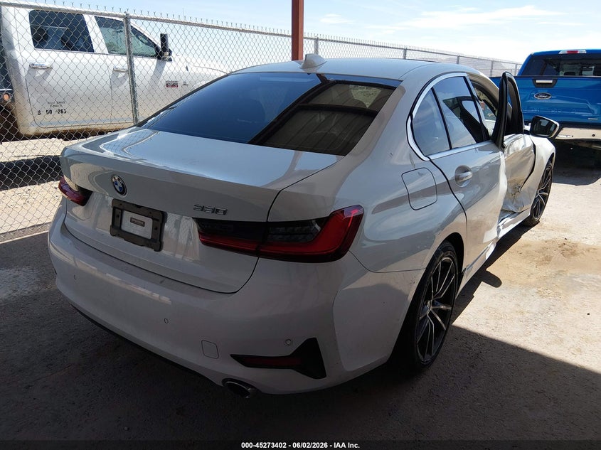 2019 BMW 3er VIN WBA5R1C59KAK12740 IAAI salvage auction — RIGHT SIDE, Original (Texas), sold $6,100 on 2026-08-20 (photo 4)