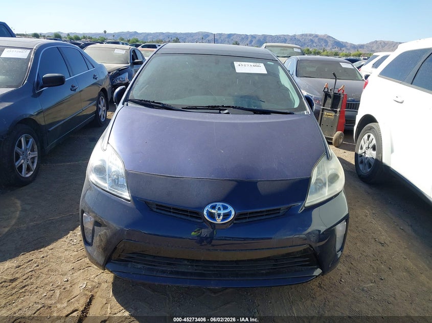 2014 Toyota Prius VIN JTDKN3DU7E1765068 IAAI salvage auction — NORMAL WEAR, Clear-Dealer Only (Arizona), sold $1,500 on 2026-07-07 (photo 6)