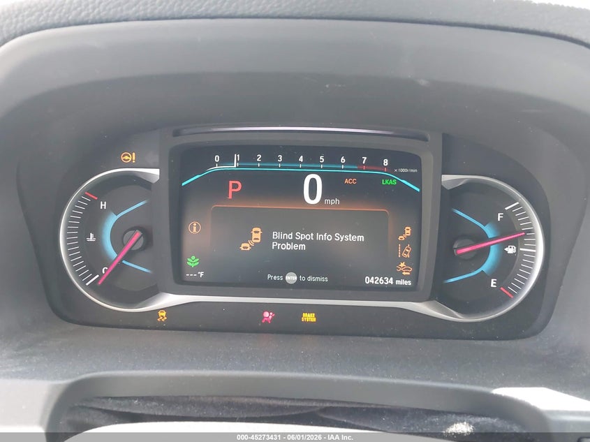 2022 Honda Pilot VIN 5FNYF5H67NB023985 IAAI salvage auction — FRONT END, Salvage Title, sold $10,200 on 2026-07-29 (photo 7)