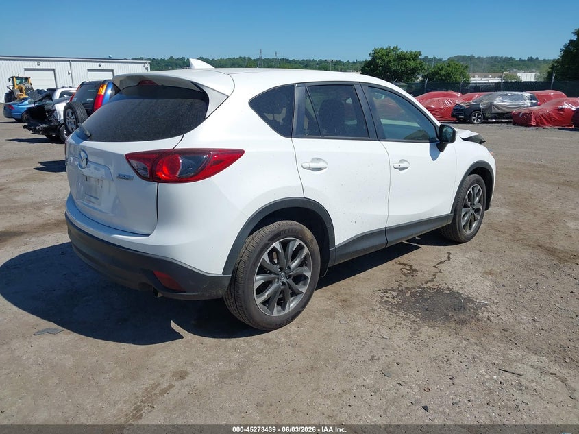 2016 Mazda Cx-5 VIN JM3KE4DY5G0833778 IAAI salvage auction — FRONT END, Salvage Title, sold $2,550 on 2026-07-12 (photo 4)