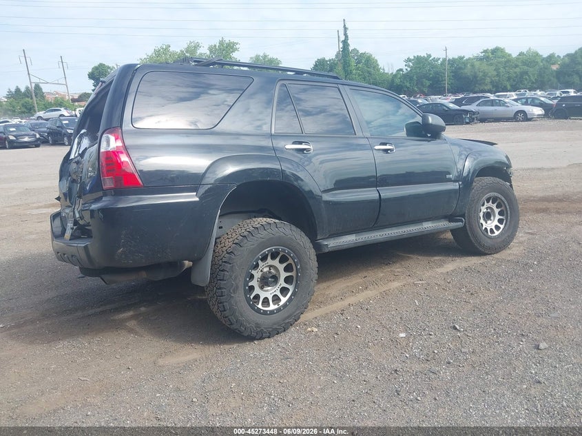 2008 Toyota 4runner VIN JTEZU14R28K004170 IAAI salvage auction — ROLLOVER, Salvage (Pennsylvania), sold $2,100 on 2026-07-10 (photo 4)