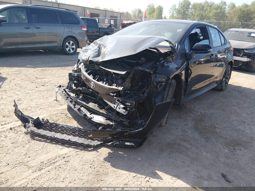 2026 Toyota Corolla VIN 5YFS4MCE7TP264810 IAAI salvage auction — FRONT & REAR, Salvage Title, sold $2,250 on 2026-07-23 (photo 2)