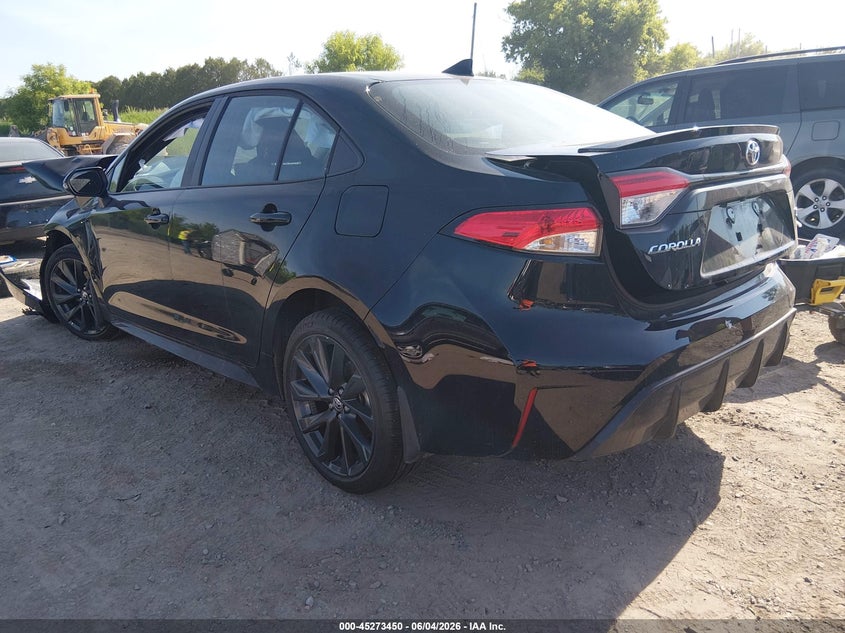 2026 Toyota Corolla VIN 5YFS4MCE7TP264810 IAAI salvage auction — FRONT & REAR, Salvage Title, sold $2,250 on 2026-07-23 (photo 3)