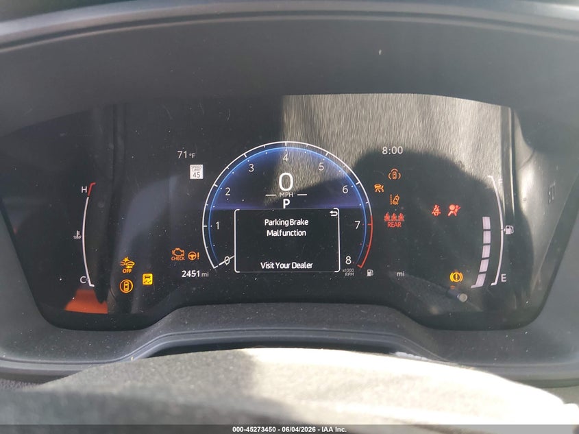 2026 Toyota Corolla VIN 5YFS4MCE7TP264810 IAAI salvage auction — FRONT & REAR, Salvage Title, sold $2,250 on 2026-07-23 (photo 7)