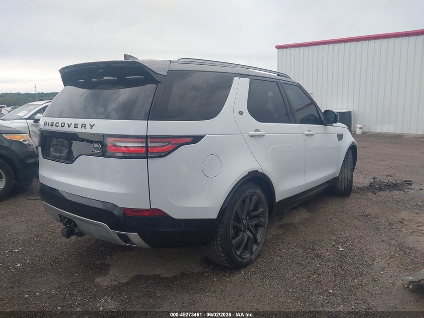2018 Land rover Discovery VIN SALRT2RV1JA052671 IAAI salvage auction — STORM DAMAGE, Salvage Title, sold $5,900 on 2026-09-08 (photo 4)