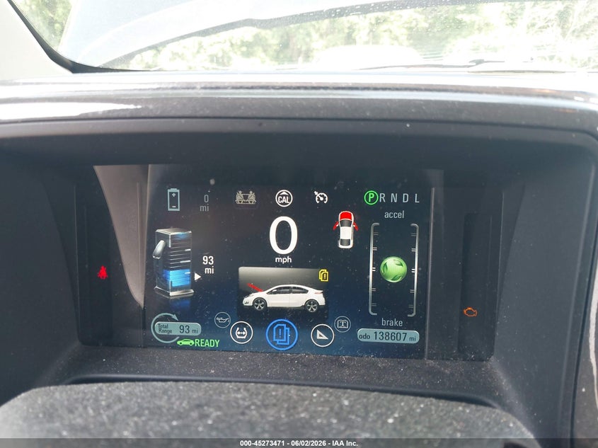 2014 Chevrolet Volt VIN 1G1RA6E45EU128021 IAAI salvage auction — LEFT SIDE, Salvage (Kentucky), sold $1,350 on 2026-07-31 (photo 7)