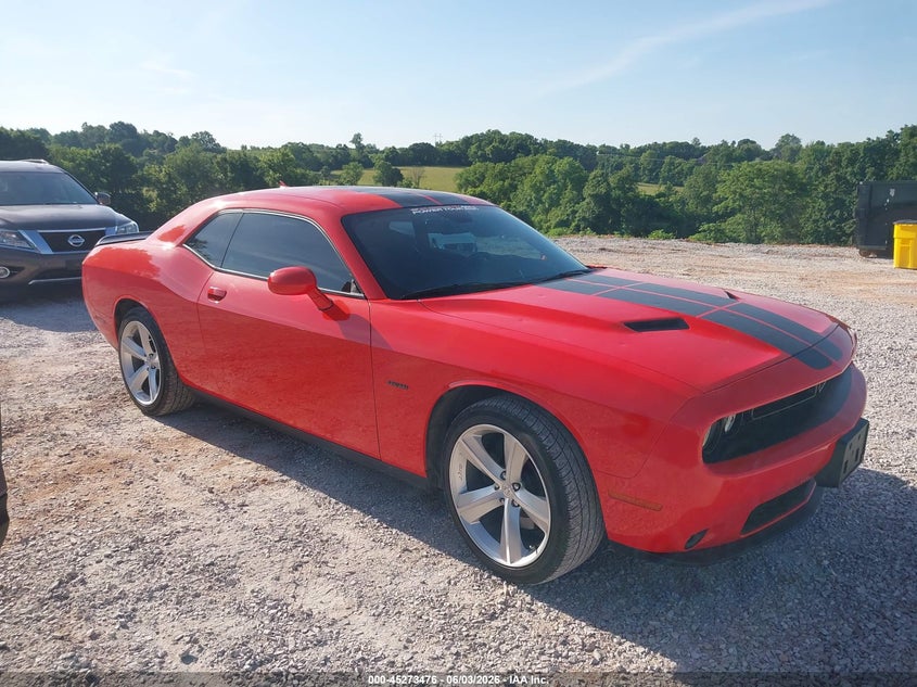 2018 Dodge Challenger VIN 2C3CDZBT5JH161135 IAAI salvage auction — HAIL, Salvage Title, sold $5,000 on 2026-07-27 (photo 1)