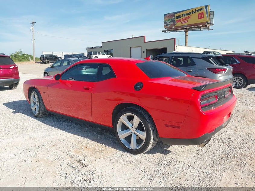 2018 Dodge Challenger VIN 2C3CDZBT5JH161135 IAAI salvage auction — HAIL, Salvage Title, sold $9,200 on 2026-07-30 (photo 3)