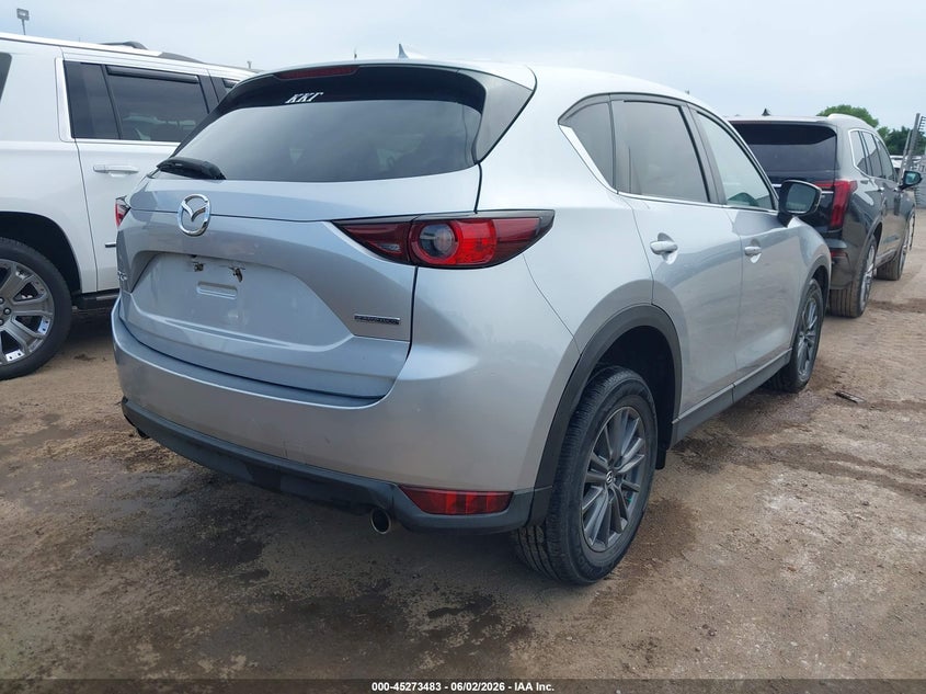 2020 Mazda Cx-5 VIN JM3KFACM7L0772048 IAAI salvage auction — LEFT FRONT, Salvage Title, sold $6,100 on 2026-07-22 (photo 4)