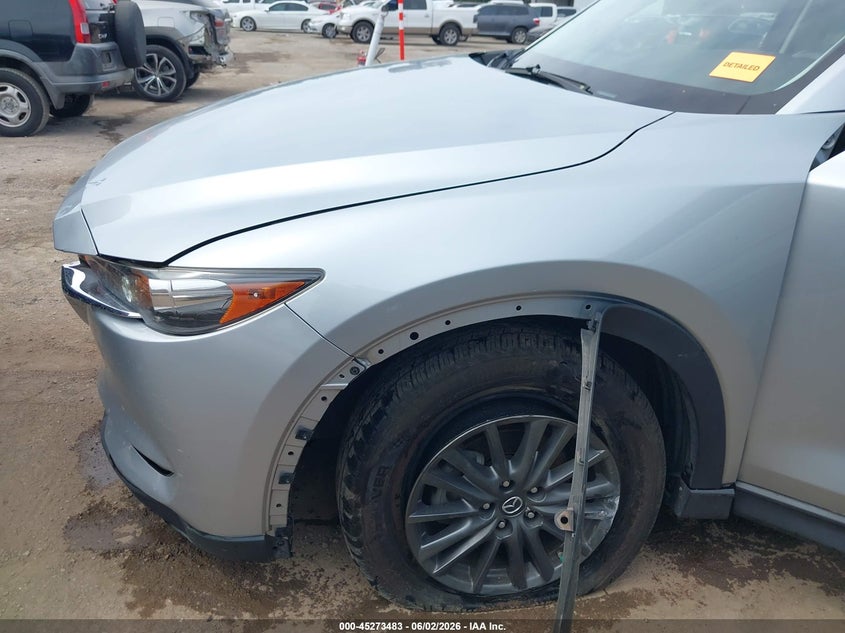 2020 Mazda Cx-5 VIN JM3KFACM7L0772048 IAAI salvage auction — LEFT FRONT, Salvage Title, sold $6,100 on 2026-07-22 (photo 6)