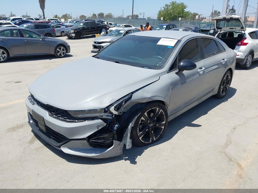 2023 Kia K5 VIN 5XXG64J21PG167688 IAAI salvage auction — LEFT FRONT, Salvage Title, sold $4,400 on 2026-07-22 (photo 2)
