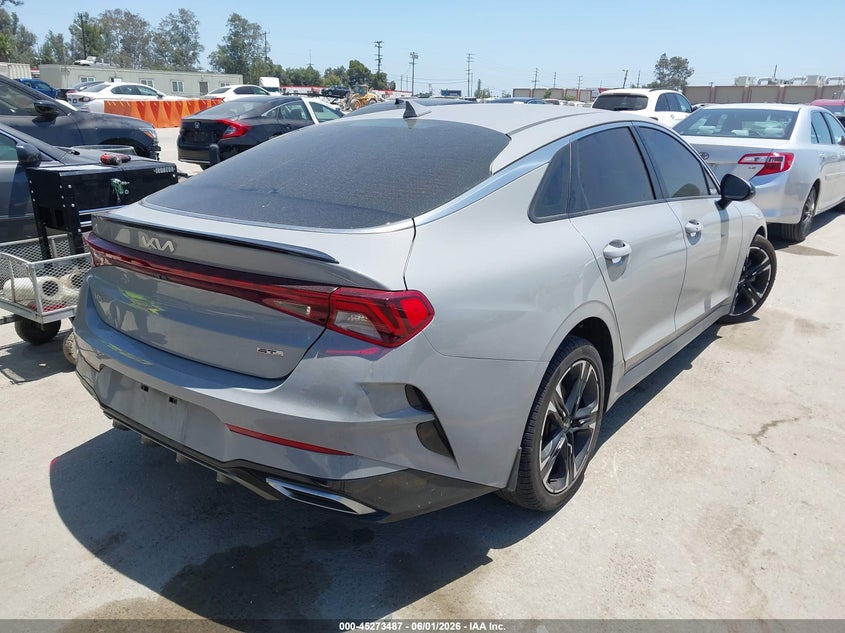 2023 Kia K5 VIN 5XXG64J21PG167688 IAAI salvage auction — LEFT FRONT, Salvage Title, sold $4,400 on 2026-07-22 (photo 4)