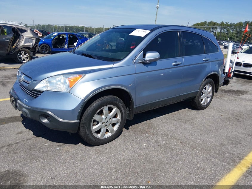 2007 Honda Cr-v VIN JHLRE38717C036397 IAAI salvage auction — NORMAL WEAR, Clear (South Carolina), sold $975 on 2026-07-08 (photo 2)