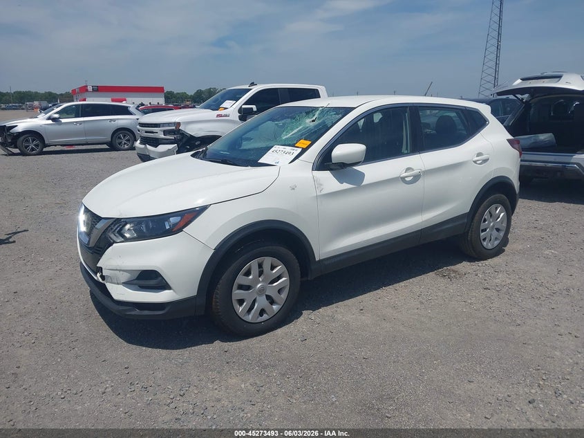 2020 Nissan Rogue VIN JN1BJ1CV7LW266946 IAAI salvage auction — RIGHT SIDE, Salvage Title, sold $3,300 on 2026-07-15 (photo 2)