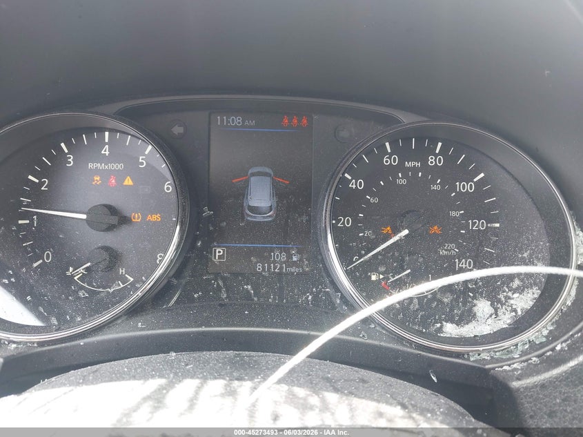 2020 Nissan Rogue VIN JN1BJ1CV7LW266946 IAAI salvage auction — RIGHT SIDE, Salvage Title, sold $3,300 on 2026-07-15 (photo 7)
