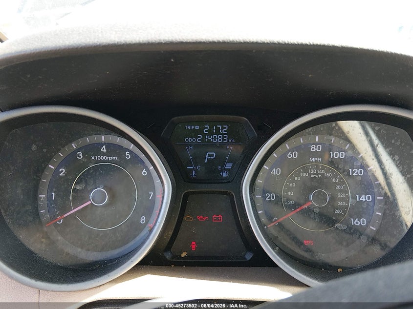 2012 Hyundai Elantra VIN KMHDH4AE6CU339768 IAAI salvage auction — FRONT END, Salvage (Texas), sold $375 on 2026-07-07 (photo 7)