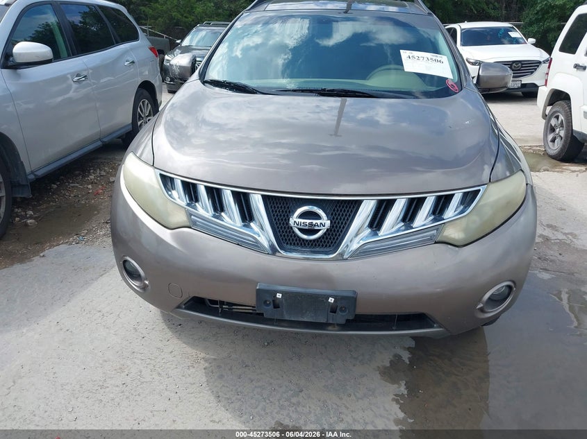 2009 Nissan Murano VIN JN8AZ18W99W131242 IAAI salvage auction — REPOSSESSION, Nrc Lienholder Repossession Paperwork (Texas), sold $450 on 2026-07-06 (photo 6)