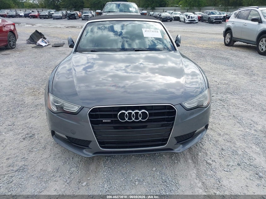 2013 Audi A5 VIN WAUCFAFH9DN004715 IAAI salvage auction — WATER/FLOOD, Salvage Title, sold $1,000 on 2026-07-16 (photo 6)