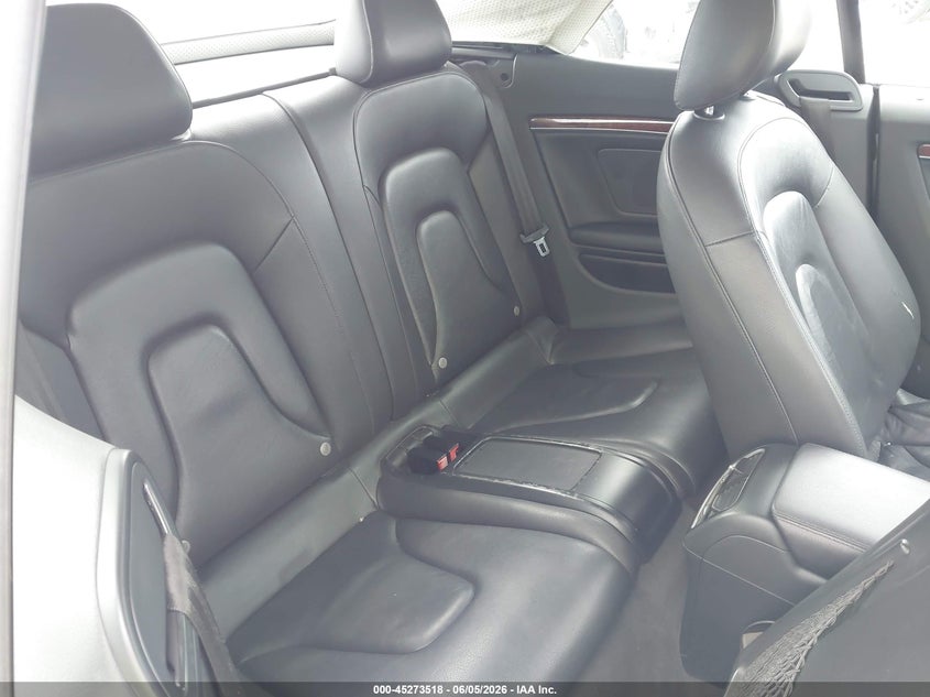 2013 Audi A5 VIN WAUCFAFH9DN004715 IAAI salvage auction — WATER/FLOOD, Salvage Title, sold $1,000 on 2026-07-16 (photo 8)