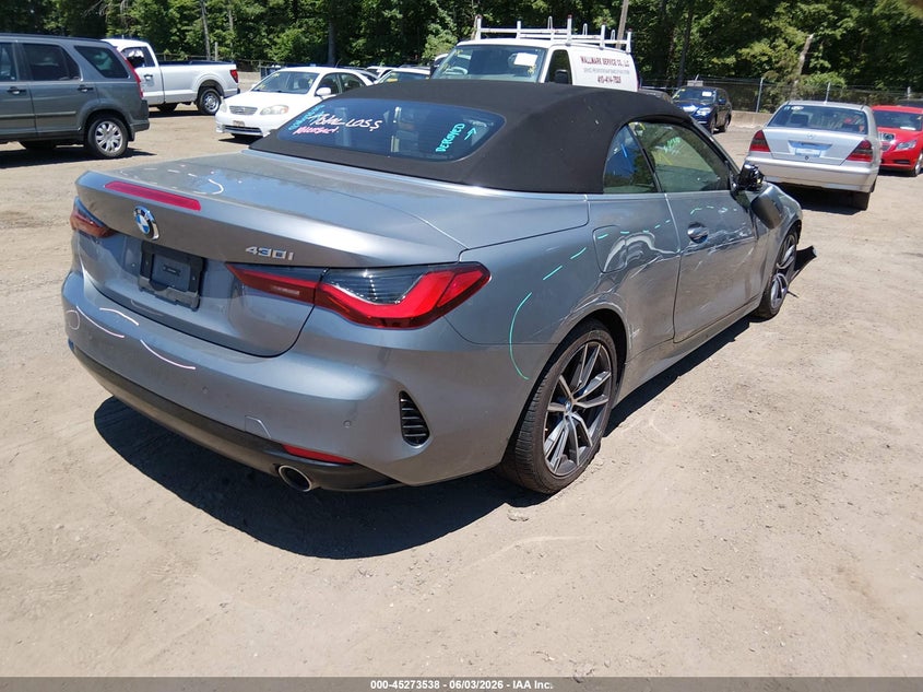 2024 BMW 4er VIN WBA23AT00RCR69307 IAAI salvage auction — FRONT END, Salvage Title, sold $10,400 on 2026-07-31 (photo 4)