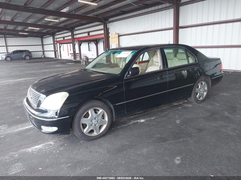 2002 Lexus Ls 430 VIN JTHBN30F120052786 IAAI salvage auction — FRONT & REAR, Nrc Lienholder Repossession Paperwork (Georgia), sold $650 on 2026-07-07 (photo 2)