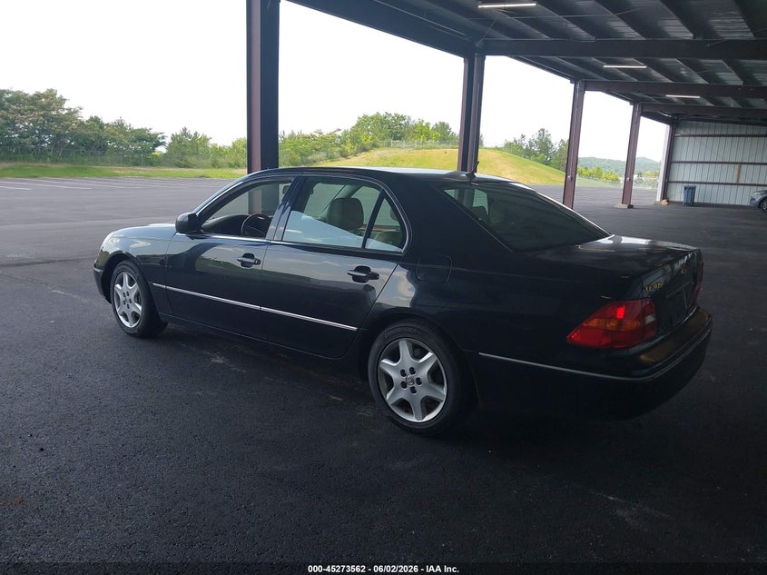 2002 Lexus Ls 430 VIN JTHBN30F120052786 IAAI salvage auction — FRONT & REAR, Nrc Lienholder Repossession Paperwork (Georgia), sold $650 on 2026-07-07 (photo 3)
