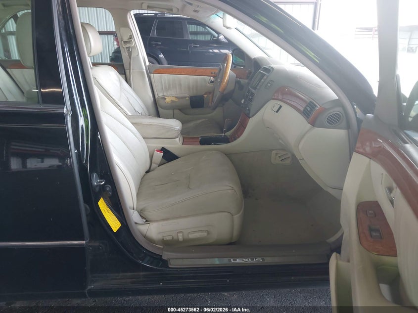 2002 Lexus Ls 430 VIN JTHBN30F120052786 IAAI salvage auction — FRONT & REAR, Nrc Lienholder Repossession Paperwork (Georgia), sold $650 on 2026-07-07 (photo 5)