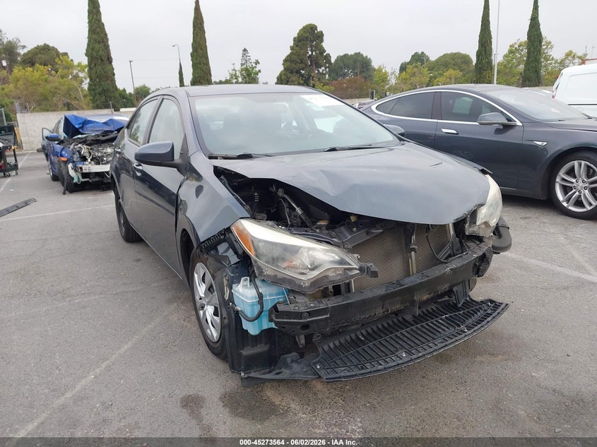 2015 Toyota Corolla VIN 5YFBURHE7FP196549 IAAI salvage auction — FRONT END, Salvage (California), sold $3,050 on 2026-07-30 (photo 1)