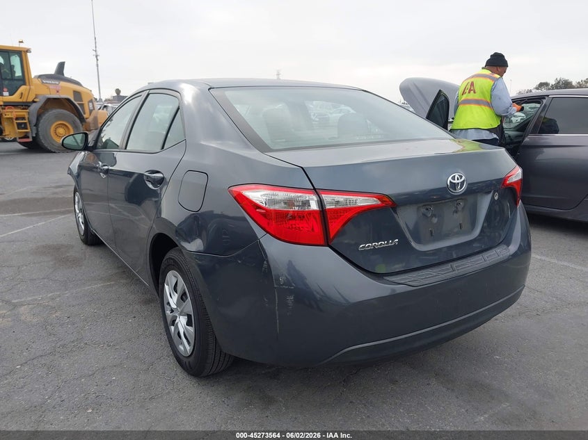 2015 Toyota Corolla VIN 5YFBURHE7FP196549 IAAI salvage auction — FRONT END, Salvage (California), sold $3,050 on 2026-07-30 (photo 3)
