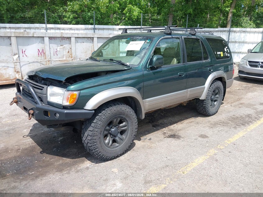 2002 Toyota 4runner VIN JT3HN87R029066879 IAAI salvage auction — NORMAL WEAR, Clear (Michigan), sold $625 on 2026-07-06 (photo 2)