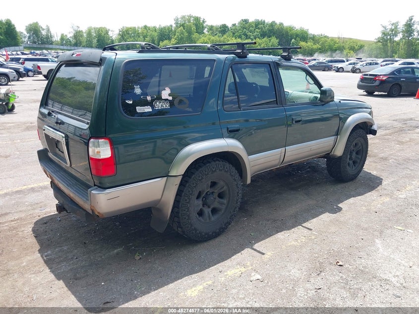 2002 Toyota 4runner VIN JT3HN87R029066879 IAAI salvage auction — NORMAL WEAR, Clear (Michigan), sold $625 on 2026-07-06 (photo 4)