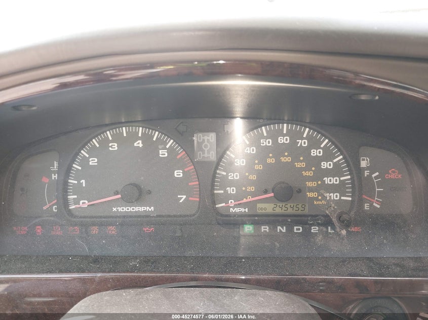 2002 Toyota 4runner VIN JT3HN87R029066879 IAAI salvage auction — NORMAL WEAR, Clear (Michigan), sold $625 on 2026-07-06 (photo 7)