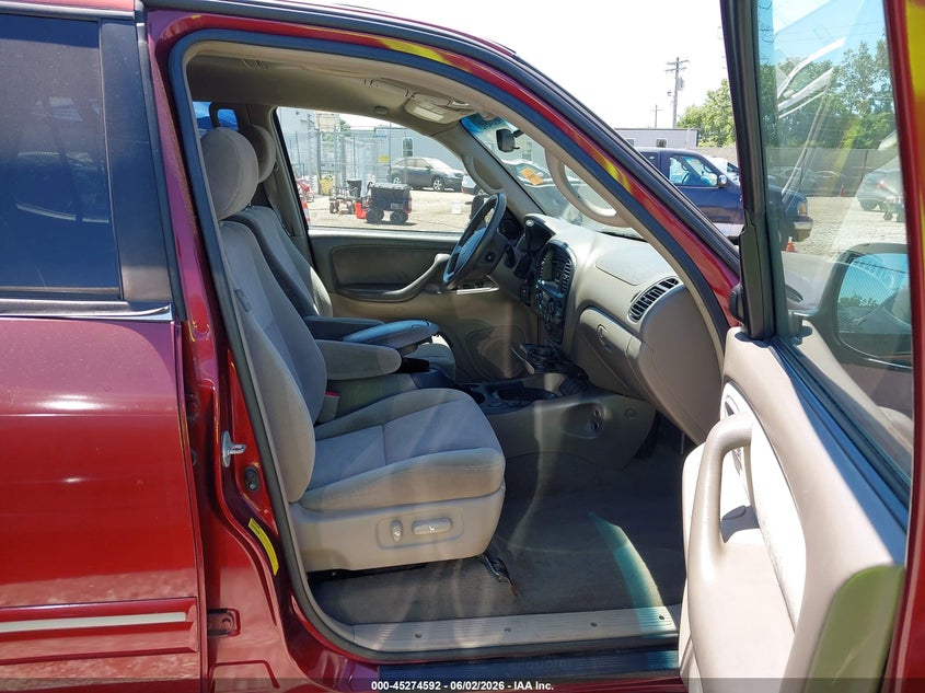 2007 Toyota Sequoia VIN 5TDBT44A67S278189 IAAI salvage auction — NORMAL WEAR, Original (Ohio), sold $1,150 on 2026-07-09 (photo 5)
