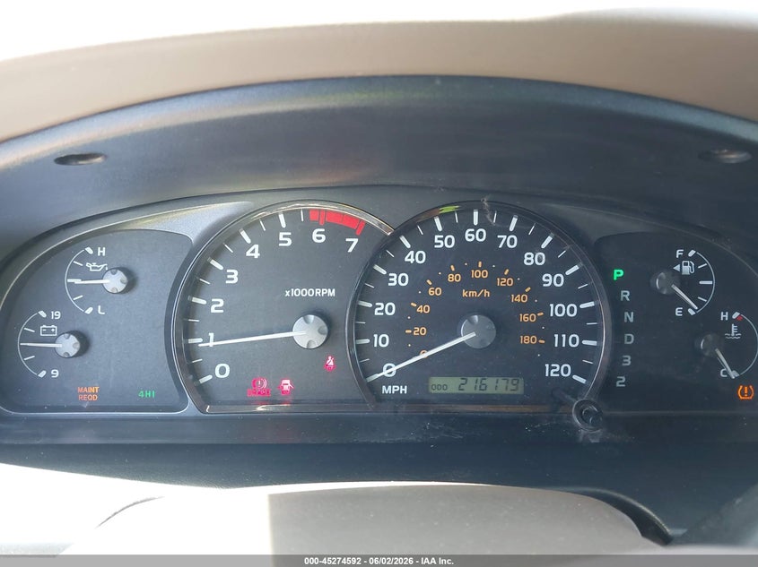 2007 Toyota Sequoia VIN 5TDBT44A67S278189 IAAI salvage auction — NORMAL WEAR, Original (Ohio), sold $1,150 on 2026-07-09 (photo 7)