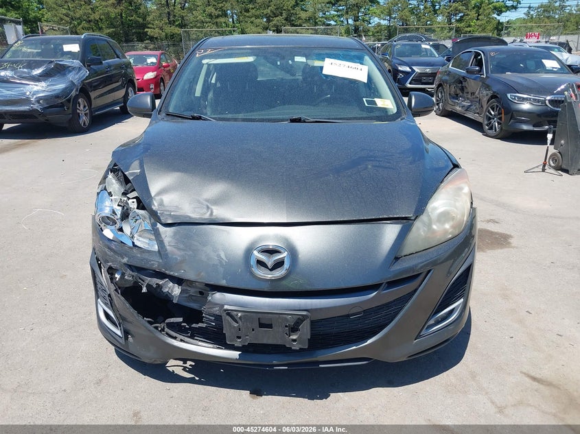2011 Mazda 3 VIN JM1BL1W66B1377091 IAAI salvage auction — FRONT END, Mv-907A (New York), sold $425 on 2026-07-07 (photo 6)