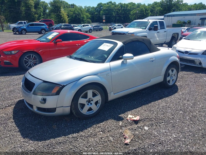 2001 Audi Tt VIN TRUUT28N011012462 IAAI salvage auction — FRONT END, Salvage (South Carolina), sold $500 on 2026-07-14 (photo 2)