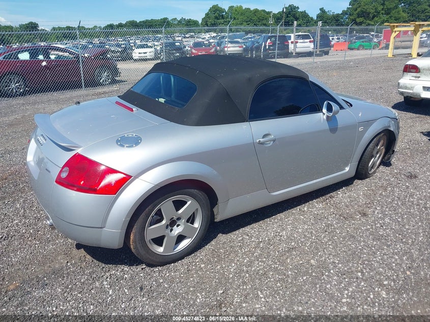 2001 Audi Tt VIN TRUUT28N011012462 IAAI salvage auction — FRONT END, Salvage (South Carolina), sold $500 on 2026-07-14 (photo 4)