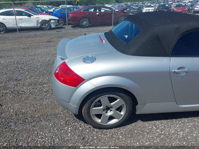 2001 Audi Tt VIN TRUUT28N011012462 IAAI salvage auction — FRONT END, Salvage (South Carolina), sold $500 on 2026-07-14 (photo 8)