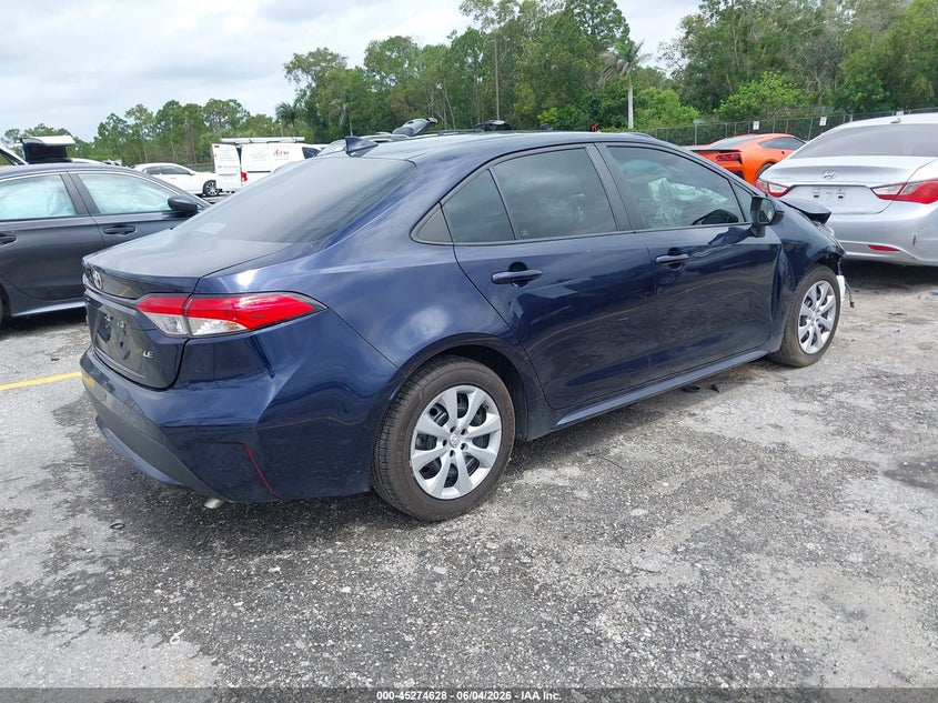 2022 Toyota Corolla VIN 5YFEPMAE7NP377070 IAAI salvage auction — FRONT END, Salvage Title, sold $3,150 on 2026-07-29 (photo 4)