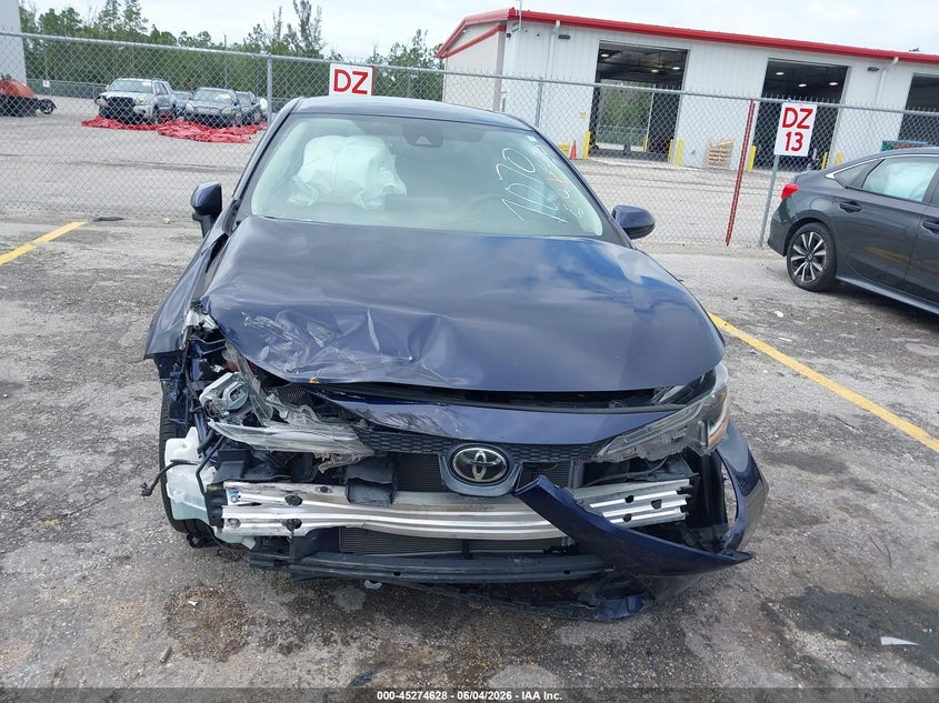 2022 Toyota Corolla VIN 5YFEPMAE7NP377070 IAAI salvage auction — FRONT END, Salvage Title, sold $3,150 on 2026-07-29 (photo 6)