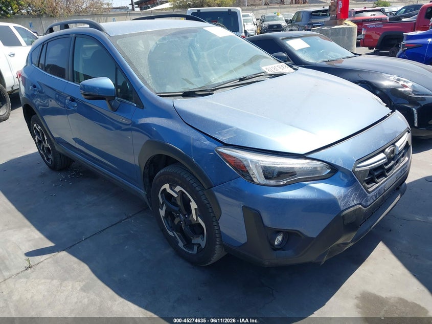 2021 Subaru Xv VIN JF2GTHMC3MH346996 IAAI salvage auction — LEFT FRONT, Salvage Title, sold $5,750 on 2026-07-22 (photo 1)