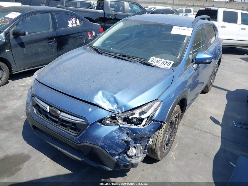 2021 Subaru Xv VIN JF2GTHMC3MH346996 IAAI salvage auction — LEFT FRONT, Salvage Title, sold $5,750 on 2026-07-22 (photo 2)