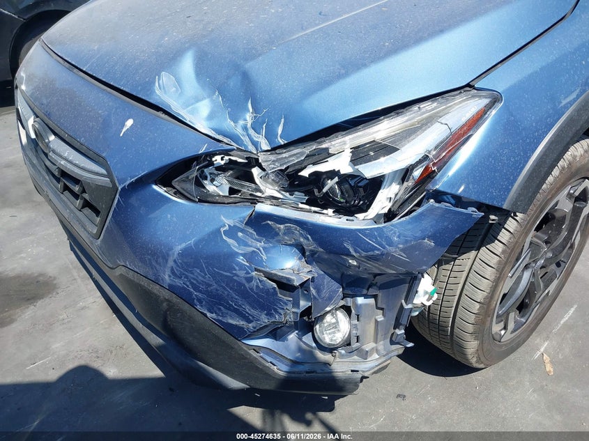 2021 Subaru Xv VIN JF2GTHMC3MH346996 IAAI salvage auction — LEFT FRONT, Salvage Title, sold $5,750 on 2026-07-22 (photo 6)
